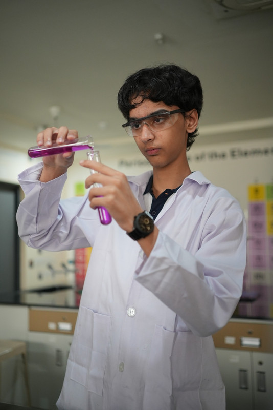 Cambridge international school in Sasni, Uttar Pradesh, AS and A Level science education